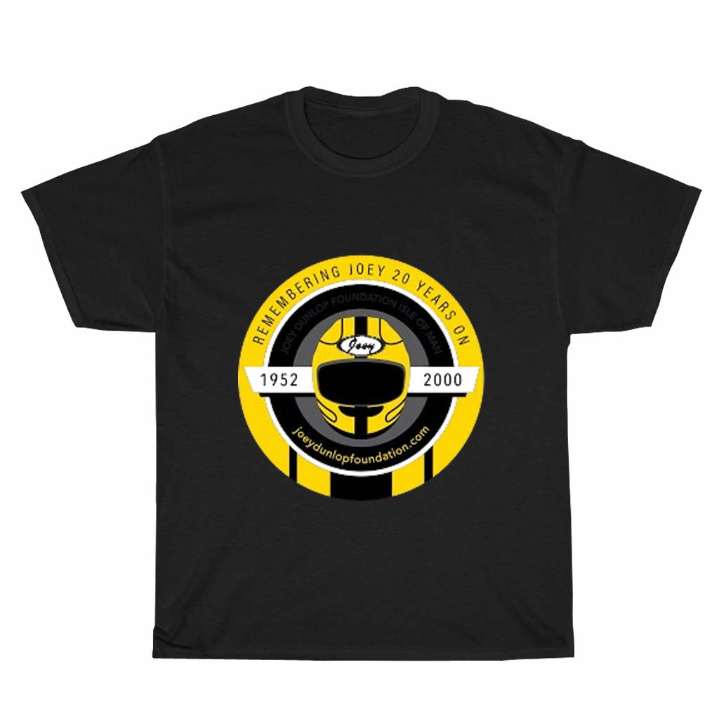 Joey Dunlop Logo Men's Unisex T Shirt Size S to 3XL