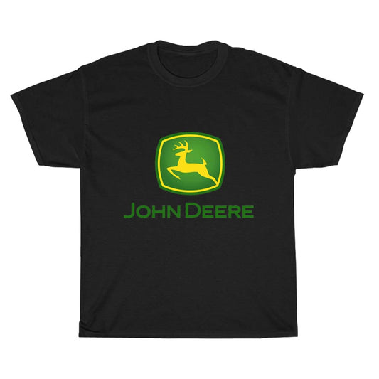 John Deere Logo Men's Unisex T Shirt Size S to 3XL