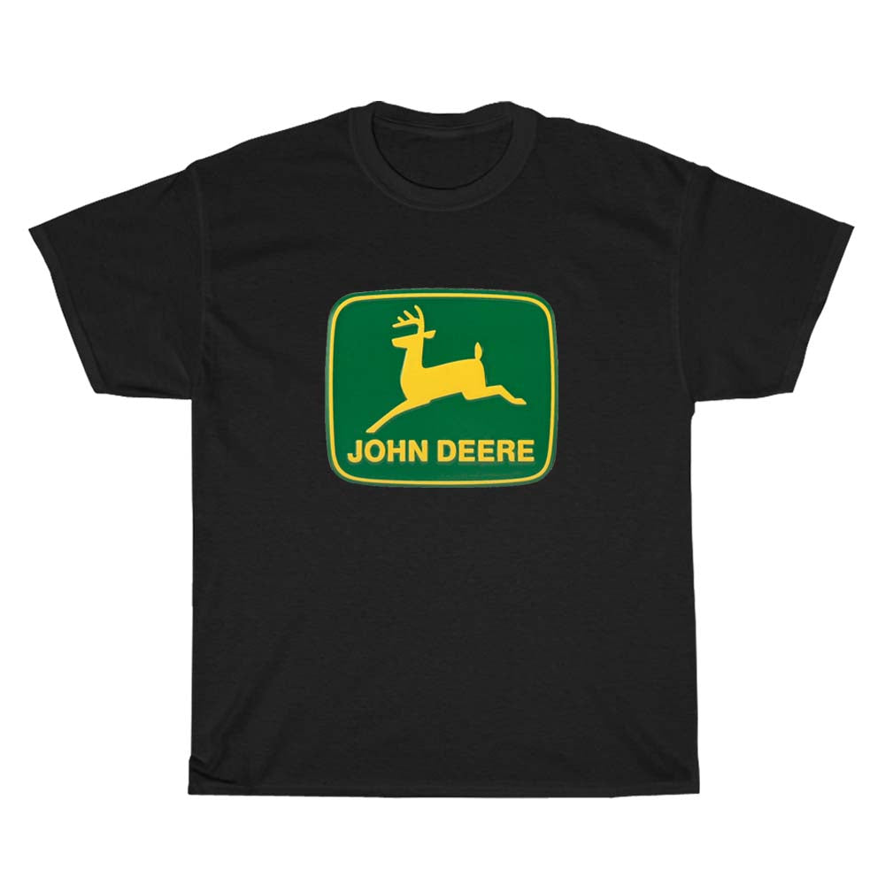 John Deere Logo Men's Unisex T Shirt Size S to 3XL