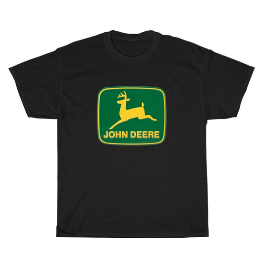 John Deere Logo Men's Unisex T Shirt Size S to 3XL