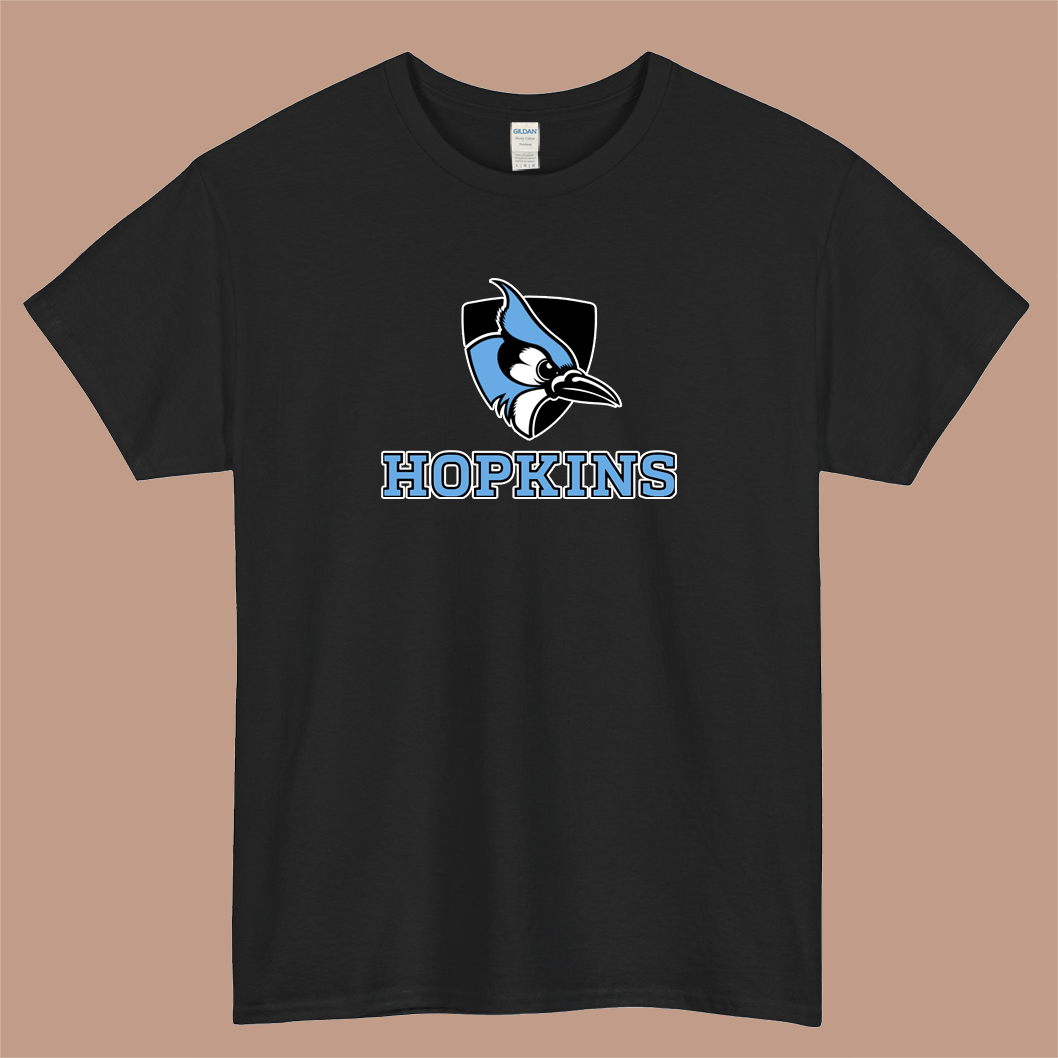 Johns Hopkins Women's College NCAA Logo Mens Unisex Short Sleeve T-Shirt Size S-3XL - P