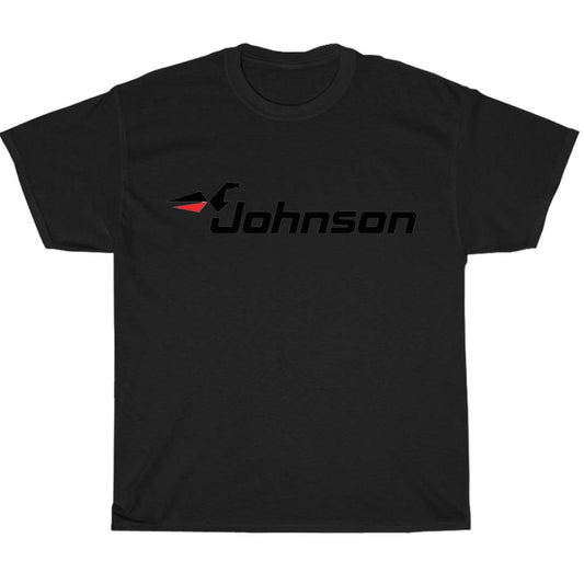 Johnson Outboards Logo Men's Unisex T Shirt Size S to 3XL