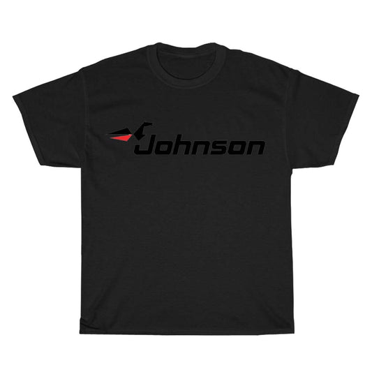 Johnson Outboards Logo Men's Unisex T Shirt Size S to 3XL