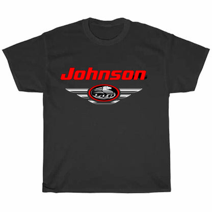 Johnson Outboards Logo Men's Unisex T Shirt Size S to 3XL