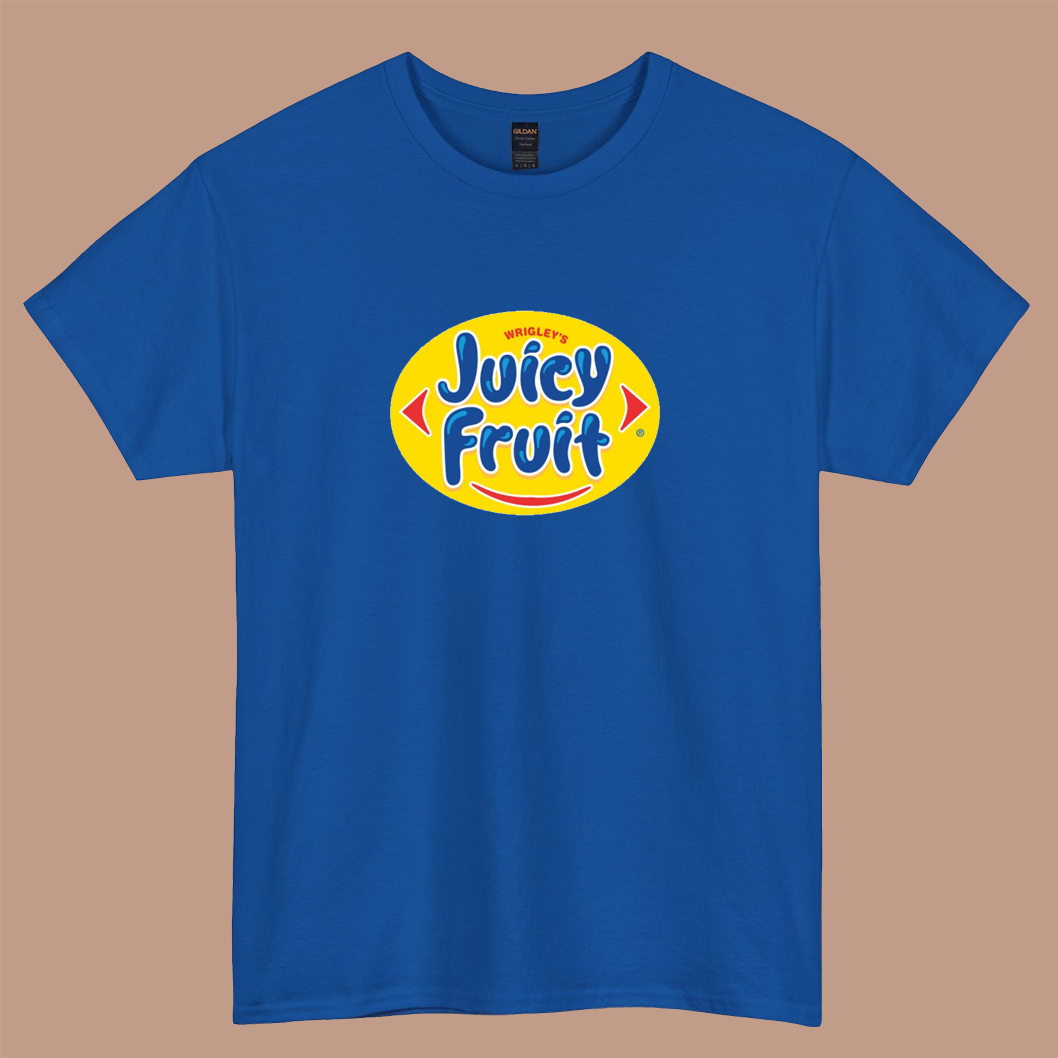 Juicy Fruit Logo short sleeve t shirt size S-3XL -P
