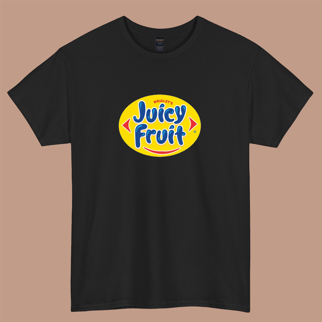 Juicy Fruit Logo short sleeve t shirt size S-3XL -P