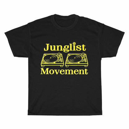 Junglist Movement Logo Men's Unisex T Shirt Size S to 3XL