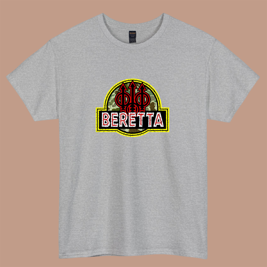 Jurassic Team Pietro Beretta LOGO short sleeve t shirt S-3XL -P