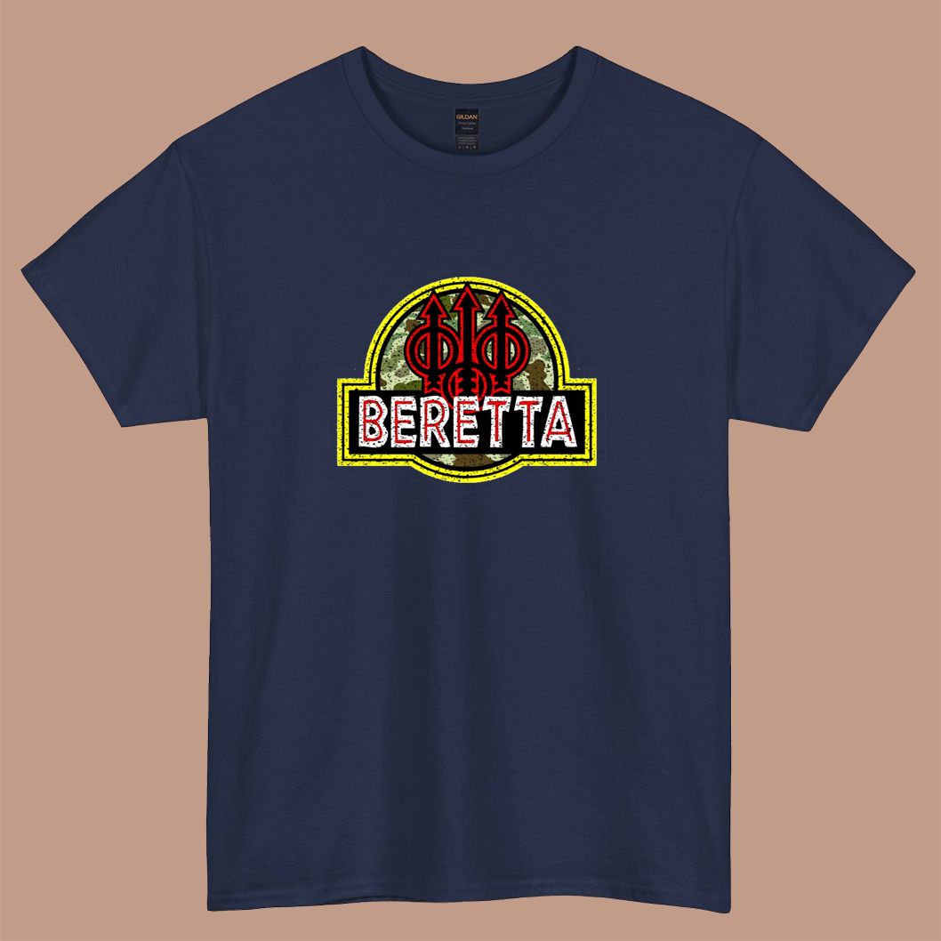 Jurassic Team Pietro Beretta LOGO short sleeve t shirt S-3XL -P