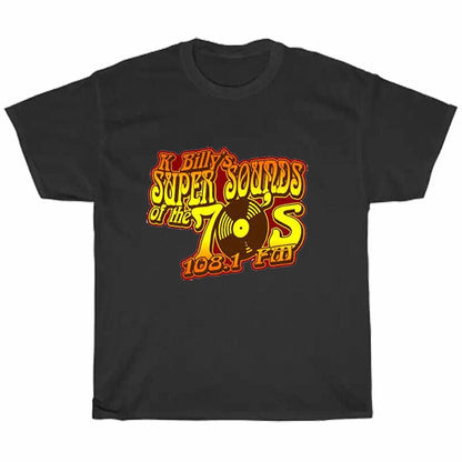 K-Billy's Super Sound Of The 70s Logo Men's Unisex T Shirt Size S to 3XL