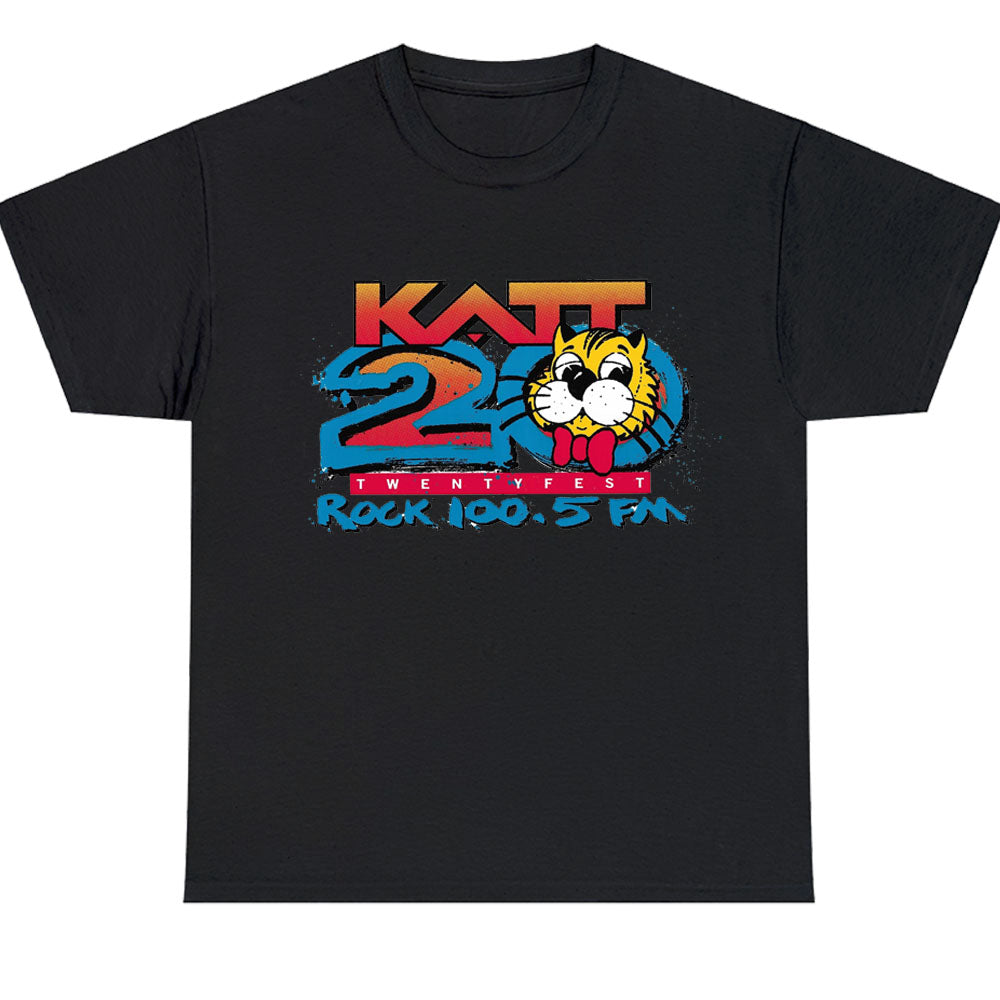 KATT FM Radio Logo Men's Unisex T Shirt Size S to 3XL