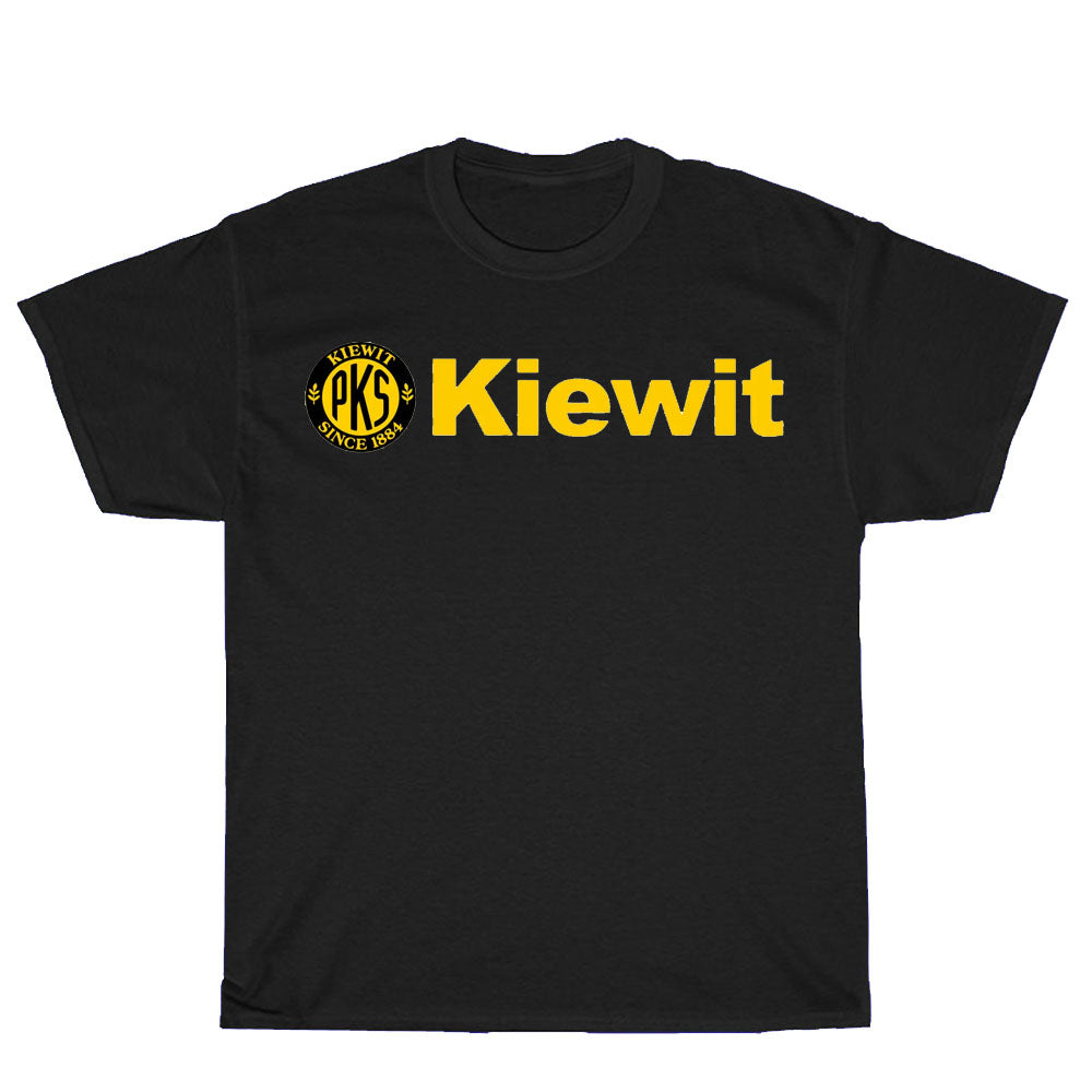 KIEWIT Construction Engineer Logo Men's Unisex T Shirt Size S to 3XL