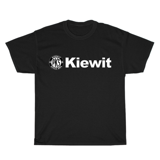 KIEWIT Construction Engineer Logo Men's Unisex T Shirt Size S to 3XL