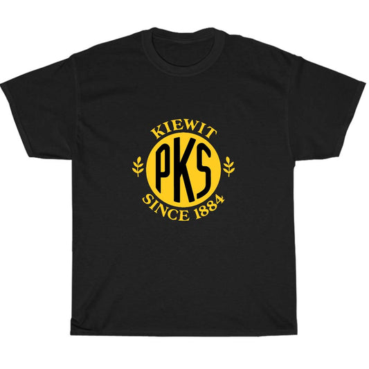 KIEWIT Construction Engineer logo Men's Unisex T Shirt Size S to 3XL