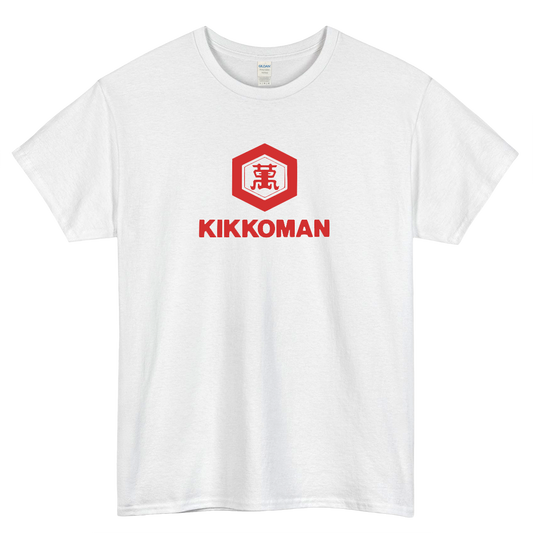 KIKKOMAN SOY SAUCE logo SHORT SLEEVE T SHIRT -P