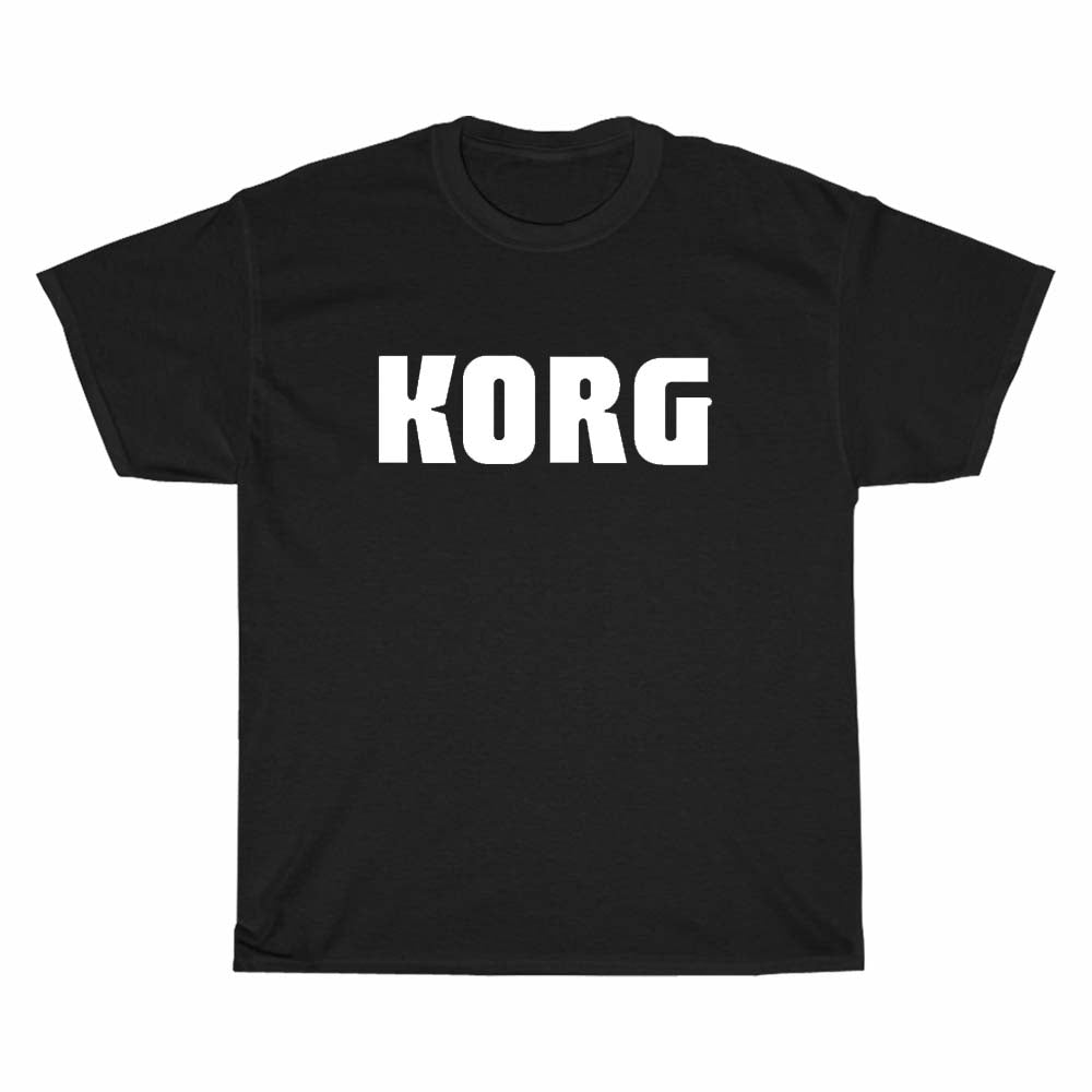 KORG Synthesizer Music Logo Men's Unisex T Shirt Size S to 3XL