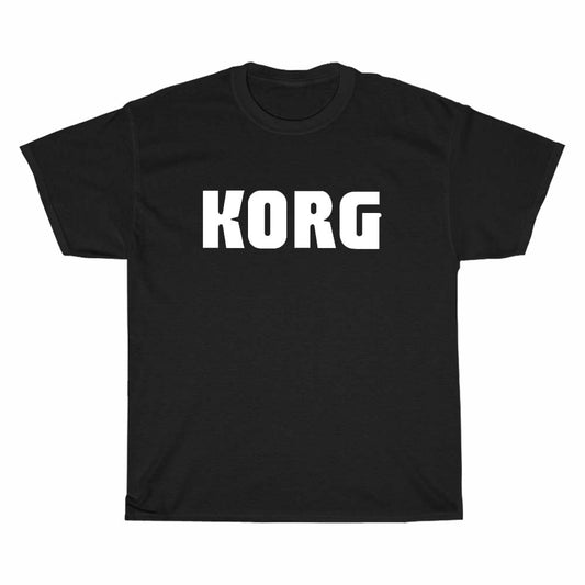 KORG Synthesizer Music Logo Men's Unisex T Shirt Size S to 3XL