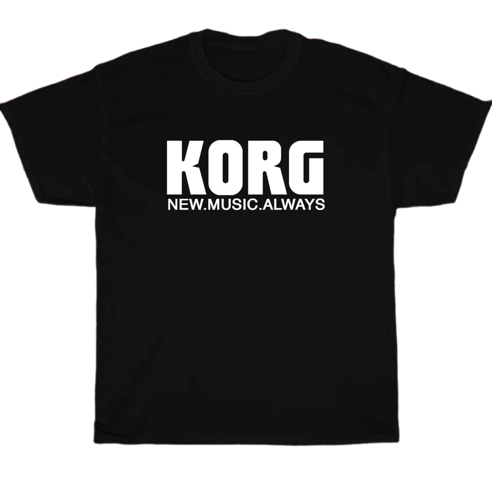 KORG Synthesizer Music Logo Men's Unisex T Shirt Size S to 3XL