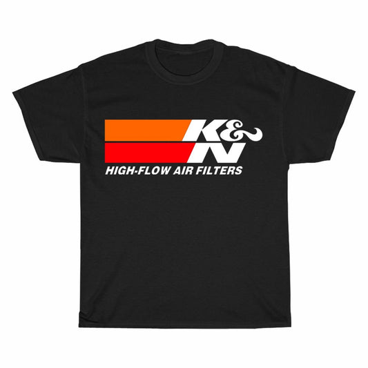 K&N Performance Air Filters Automotive Auto Moto Logo Men's Unisex T Shirt Size S to 3XL