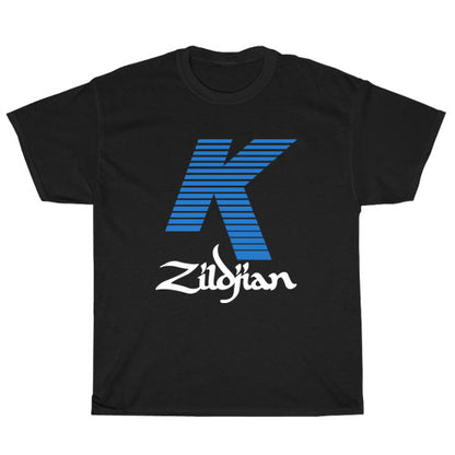 K Zildjian in Blue Logo Unisex Men's T Shirt Size S to 3XL