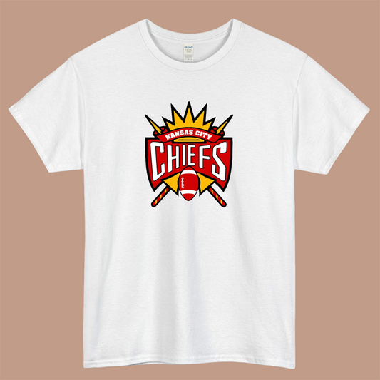 Kansas City Chiefs Logo Mens Unisex Short Sleeve T-Shirt Size S-3XL - P
