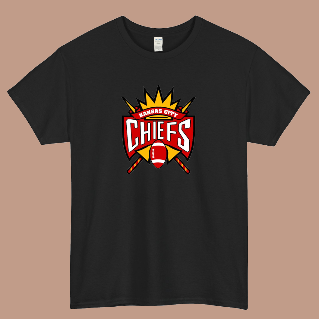 Kansas City Chiefs Logo Mens Unisex Short Sleeve T-Shirt Size S-3XL - P