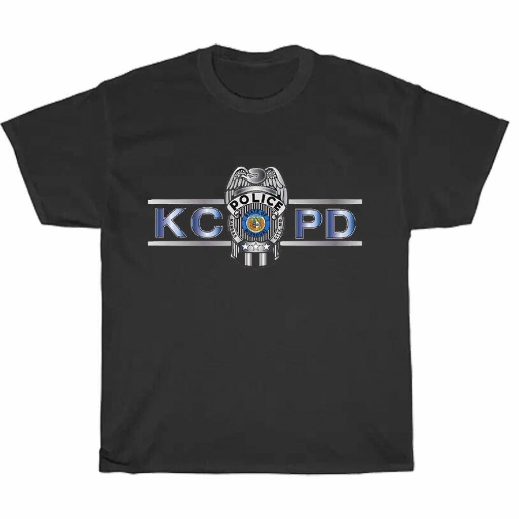 Kansas City Missouri Police Car Door Logo Men's Unisex T Shirt Size S to 3XL