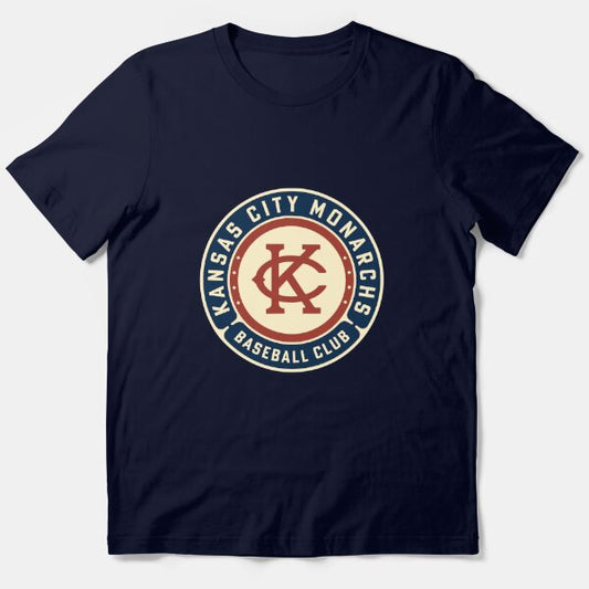 Kansas City Monarchs Essential Logo Men's Unisex T Shirt Size S to 3XL