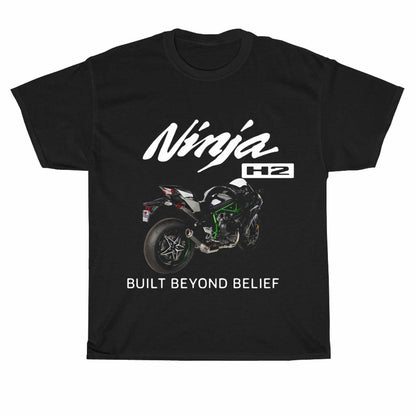 Kawasaki Ninja H2 logo Men's Unisex T Shirt Size S to 3XL