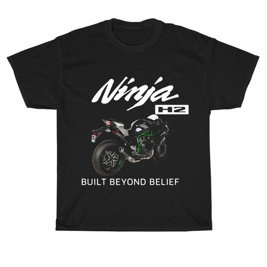 Kawasaki Ninja H2 logo Men's Unisex T Shirt Size S to 3XL