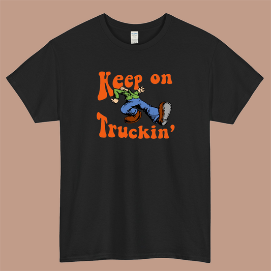 Keep On Truckin Grotesque Monster Logo Mens Unisex Short Sleeve T-Shirt Size S-3XL - P