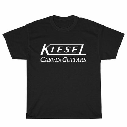 Kiesel Carvin Guitars Logo Unisex Men's T Shirt Size S to 3XL