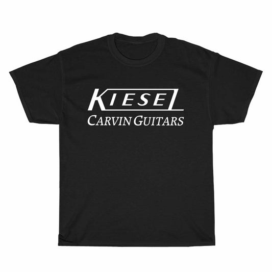 Kiesel Custom Guitars Logo Men's Unisex T Shirt Size S to 3XL