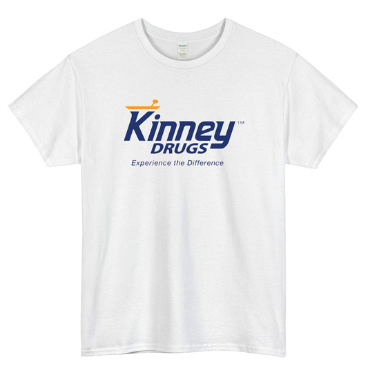 Kinney Experience the Difference Logo Mens Unisex Short Sleeve T-Shirt Size S-3XL - P
