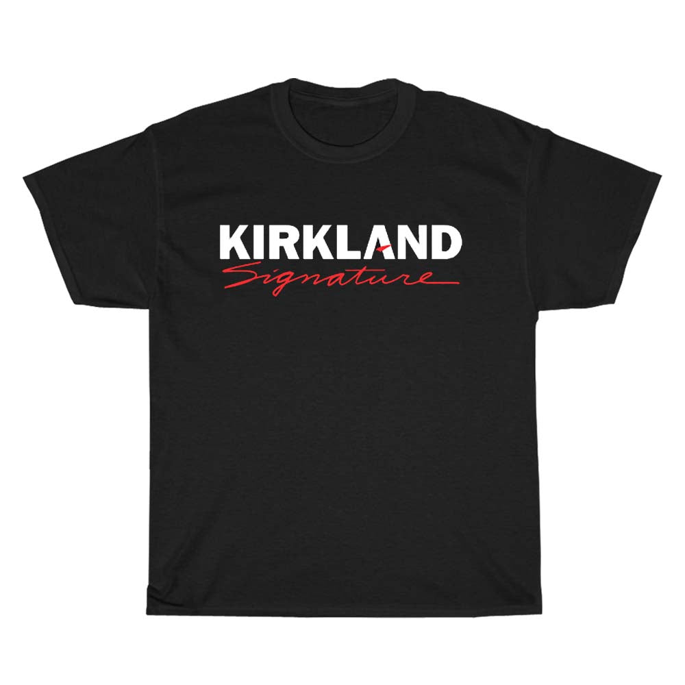 Kirkland Signature logo Men's Unisex T Shirt Size S to 3XL