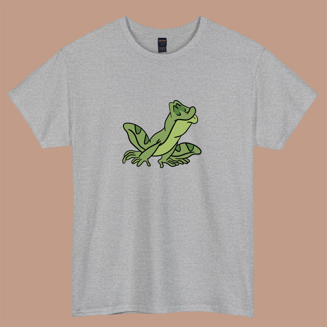 Kissing frog logo short SLEEVE T SHIRT -P