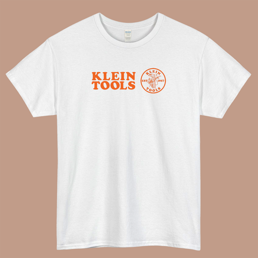 Klein Tools – Haus of Tools Logo Mens Unisex Short Sleeve T-Shirt Size S-3XL - P