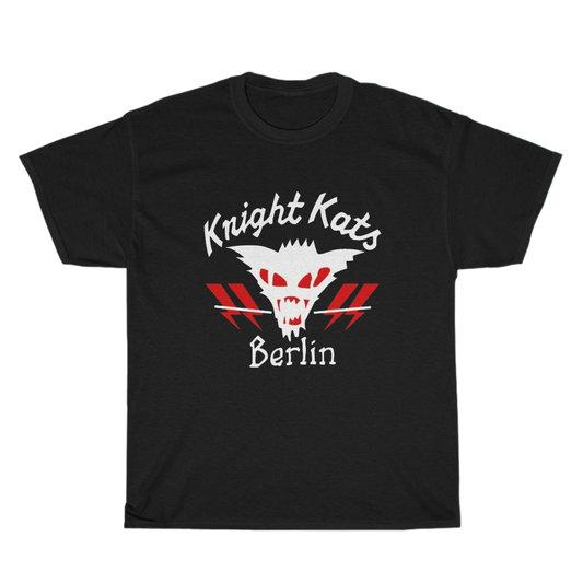 Knight Kats Face Logo Men's Unisex T Shirt Size S to 3XL