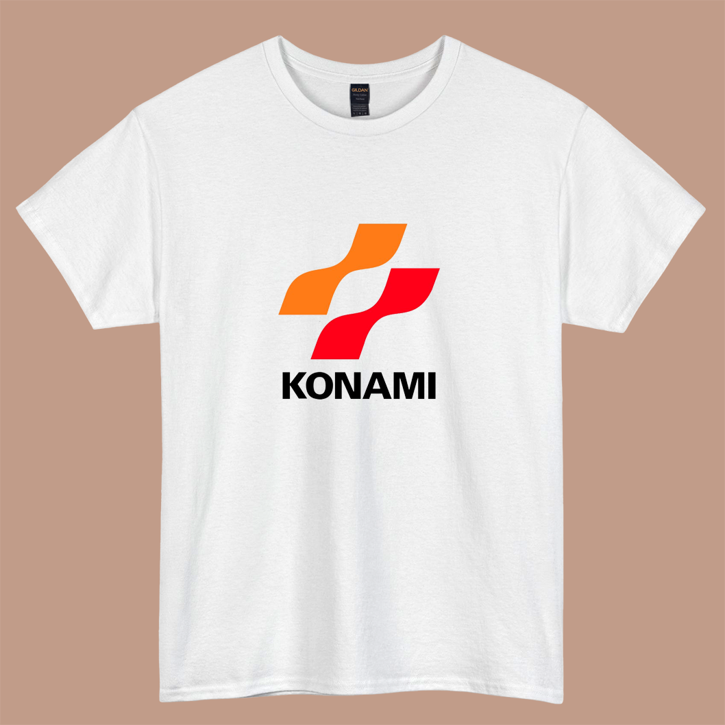 Konami Logo short sleeve t shirt size S-3XL -P