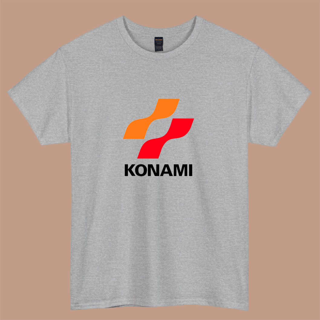 Konami Logo short sleeve t shirt size S-3XL -P