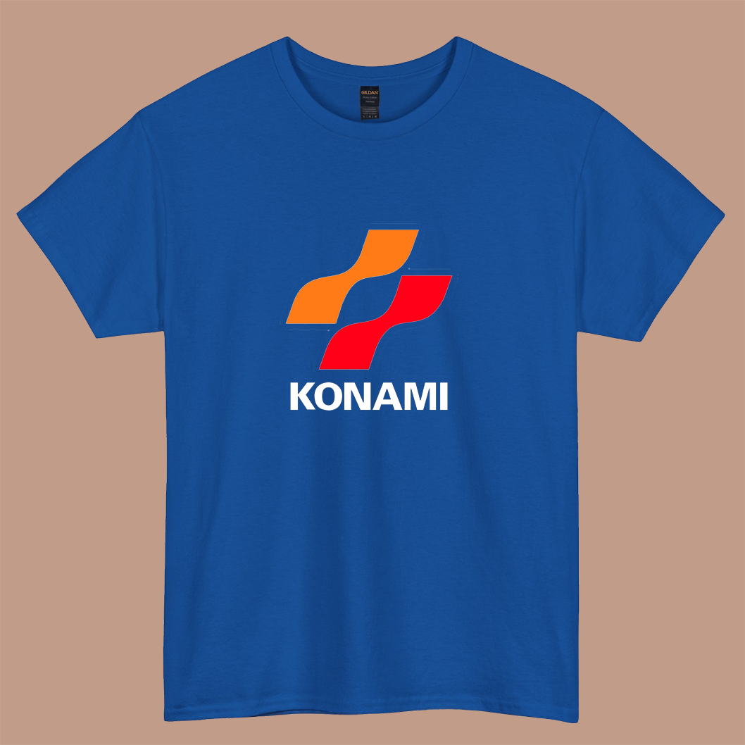Konami Logo short sleeve t shirt size S-3XL -P