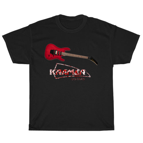 Kramer guitars Active Logo Men's Unisex T Shirt Size S to 3XL