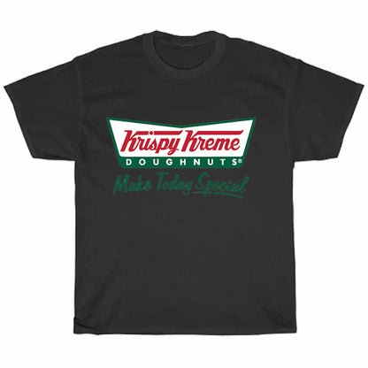 Krispy Kreme Doughnuts Restaurant Logo Men's Unisex T Shirt Size S to 3XL