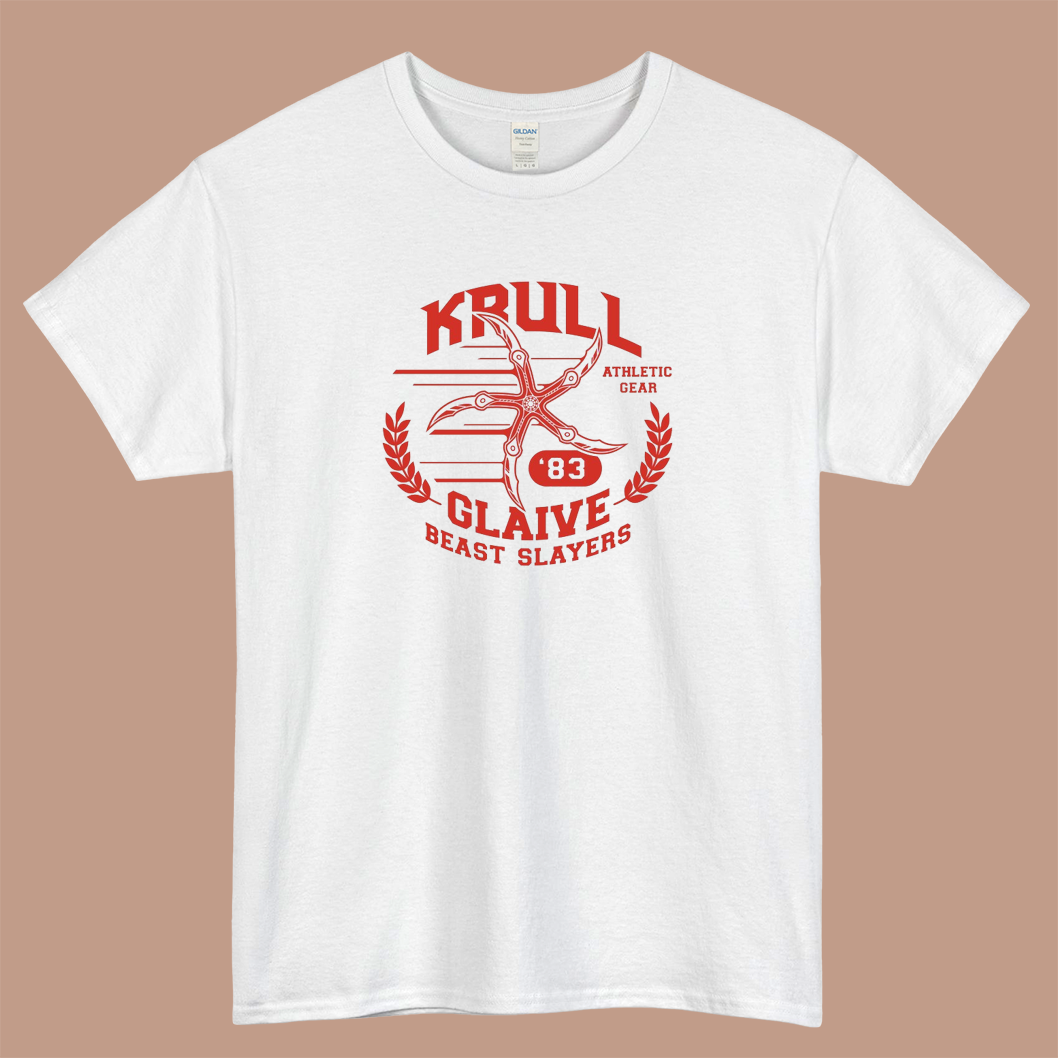 Krull Glaive Beast Slayers Athletic Logo Mens Unisex Short Sleeve T-Shirt Size S-3XL - P