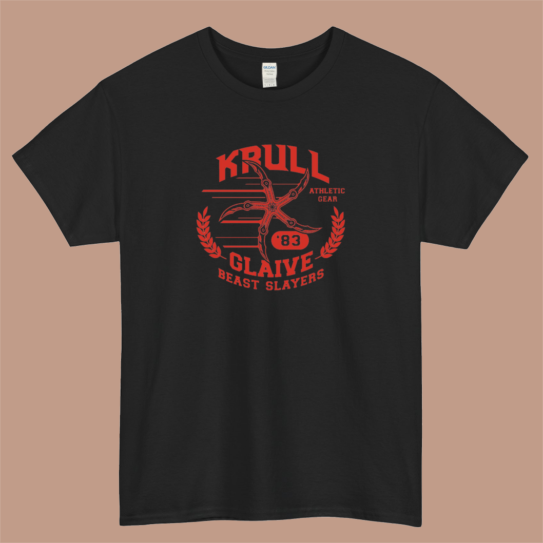 Krull Glaive Beast Slayers Athletic Logo Mens Unisex Short Sleeve T-Shirt Size S-3XL - P