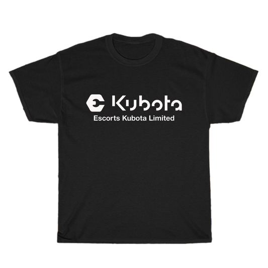 Kubota Tractor Crane logo Men's Unisex T Shirt Size S to 3XL