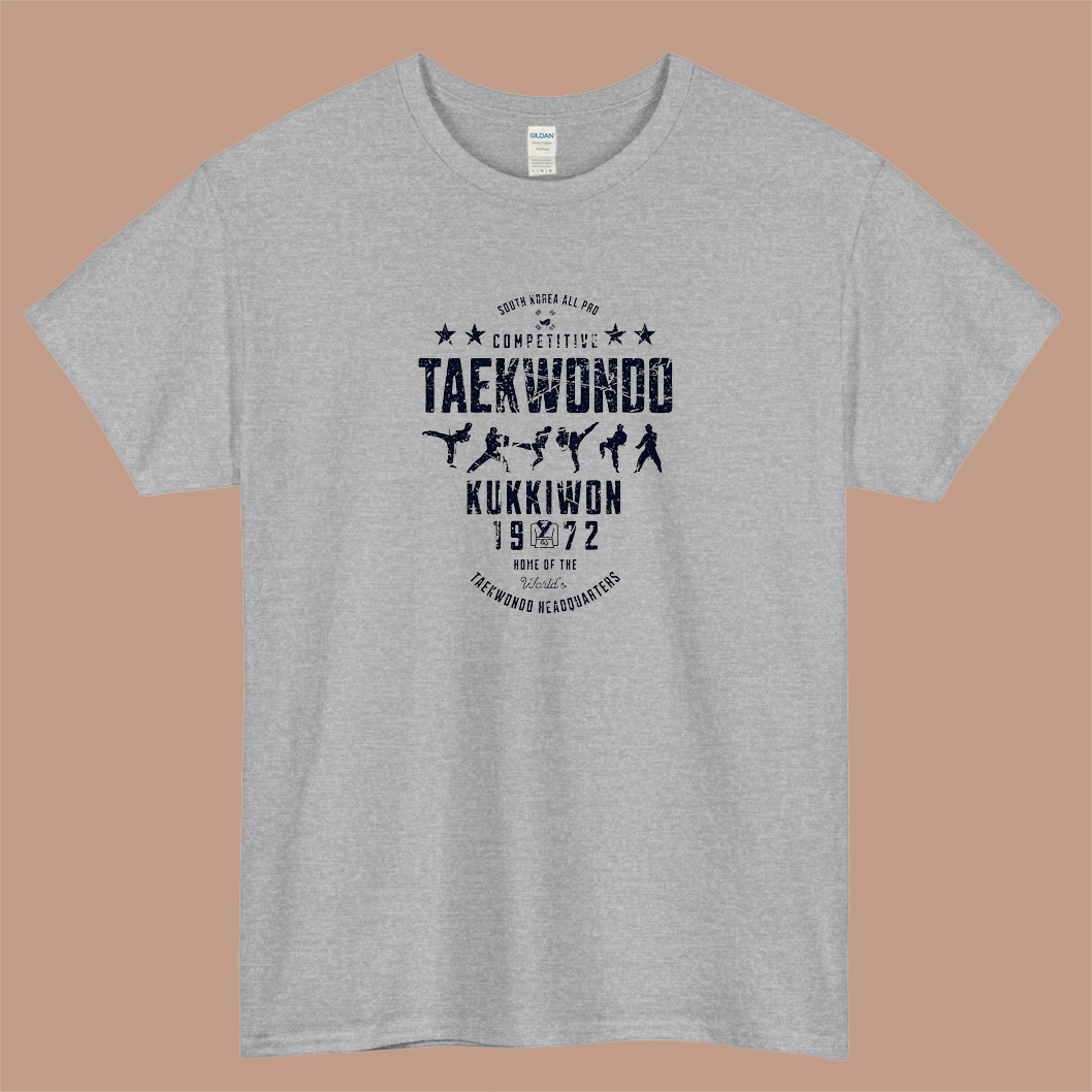 Kukkiwon Logo Mens Unisex Short Sleeve T-Shirt Size S-3XL - P