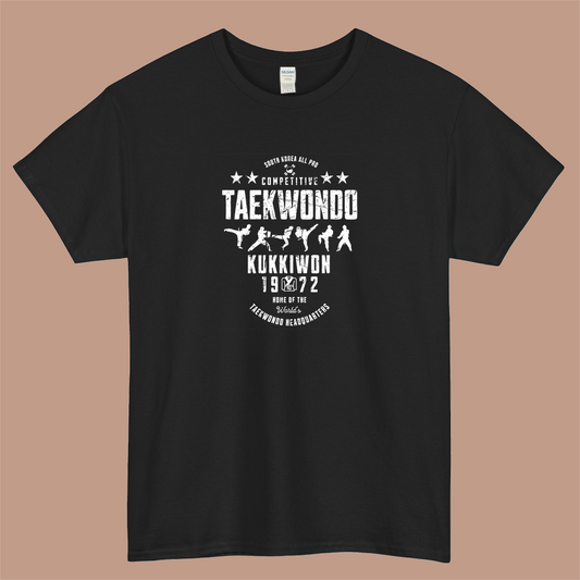 Kukkiwon Logo Mens Unisex Short Sleeve T-Shirt Size S-3XL - P