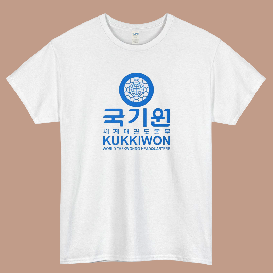 Kukkiwon Taekwondo Headquarters Logo Mens Unisex Short Sleeve T-Shirt Size S-3XL - P