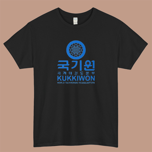 Kukkiwon Taekwondo Headquarters Logo Mens Unisex Short Sleeve T-Shirt Size S-3XL - P